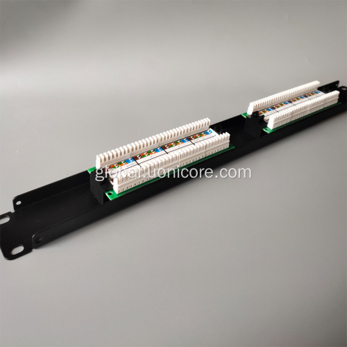 CAT5E Patch Panel UTP 16 Ports CAT5E Ethernet the patch panel Supplier